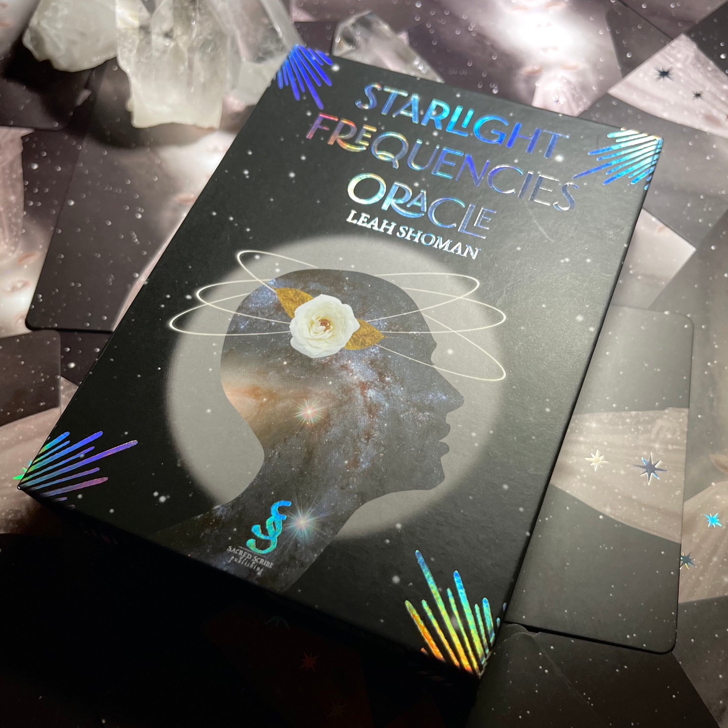 Starlight Frequencies Oracle Deck (Black Version)