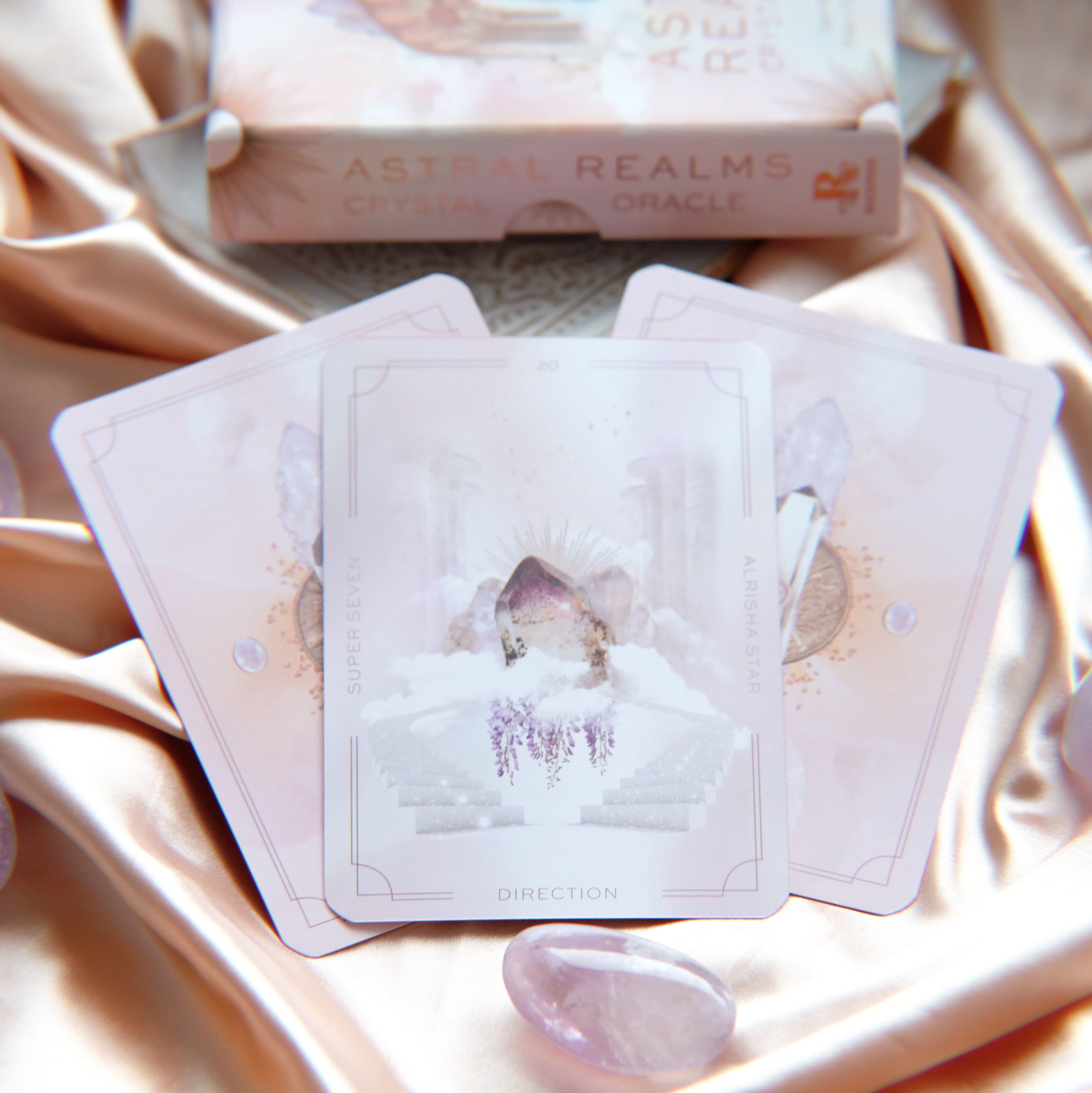 Astral Realms Crystal Oracle Deck