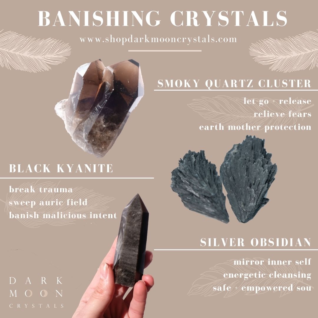 3 Best Crystals for Banishing Evil and Negativity