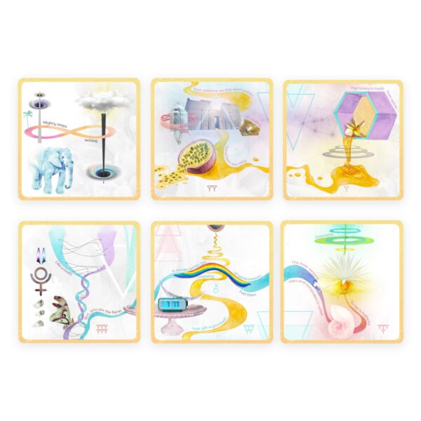 Transcendence Map Oracle Transcendence Map Oracle is a multidimensional 44-card deck with poetry, symbolism, and a scroll to activate deep soul remembrance and intuitive decoding.
