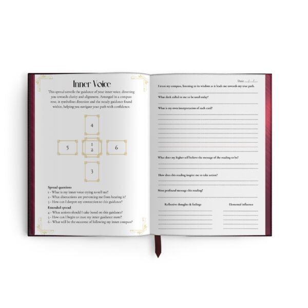 Shadows of tarot spread journal Explore your subconscious with Shadows of Tarot—a guided journal featuring 66 spreads for shadow work, healing, and deep spiritual transformation.