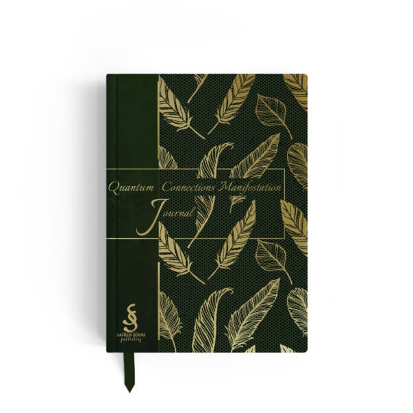 Front Cover Quantum Connections Manifestation Journal mockup copy