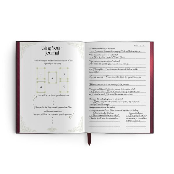 Shadows of tarot spread journal Explore your subconscious with Shadows of Tarot—a guided journal featuring 66 spreads for shadow work, healing, and deep spiritual transformation.