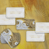 Wisdom Within is an 88-card mini deck for self-reflection, featuring gold foil, elemental categories, and introspective prompts for daily insight.
