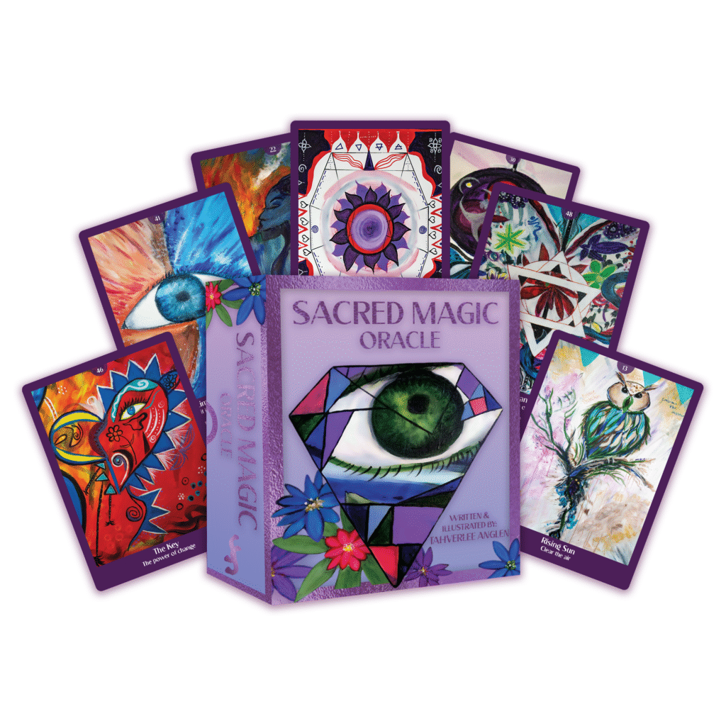 Oracle Magic Sticker Sacred Magic Oracle Deck - Sacred Scribe Publishing