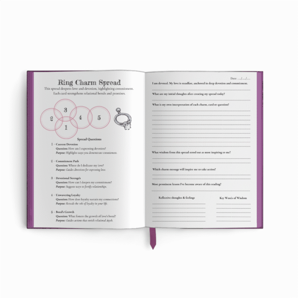 Wisdom of Charms Oracle Spread Journal