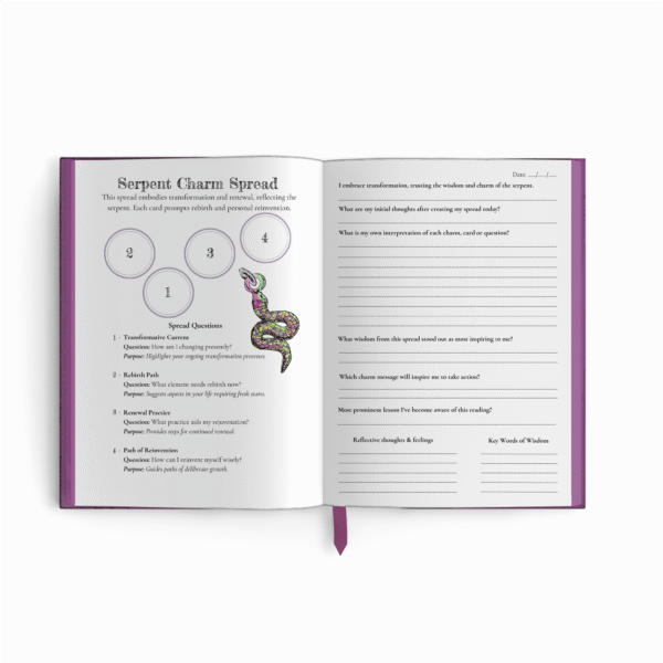 Wisdom of Charms Oracle Spread Journal