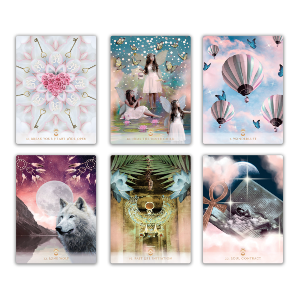 6 Card Mockup - Kismet Oracle Kismet Oracle Deck