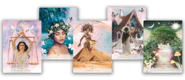 Long Mockup Kismet Oracle Deck